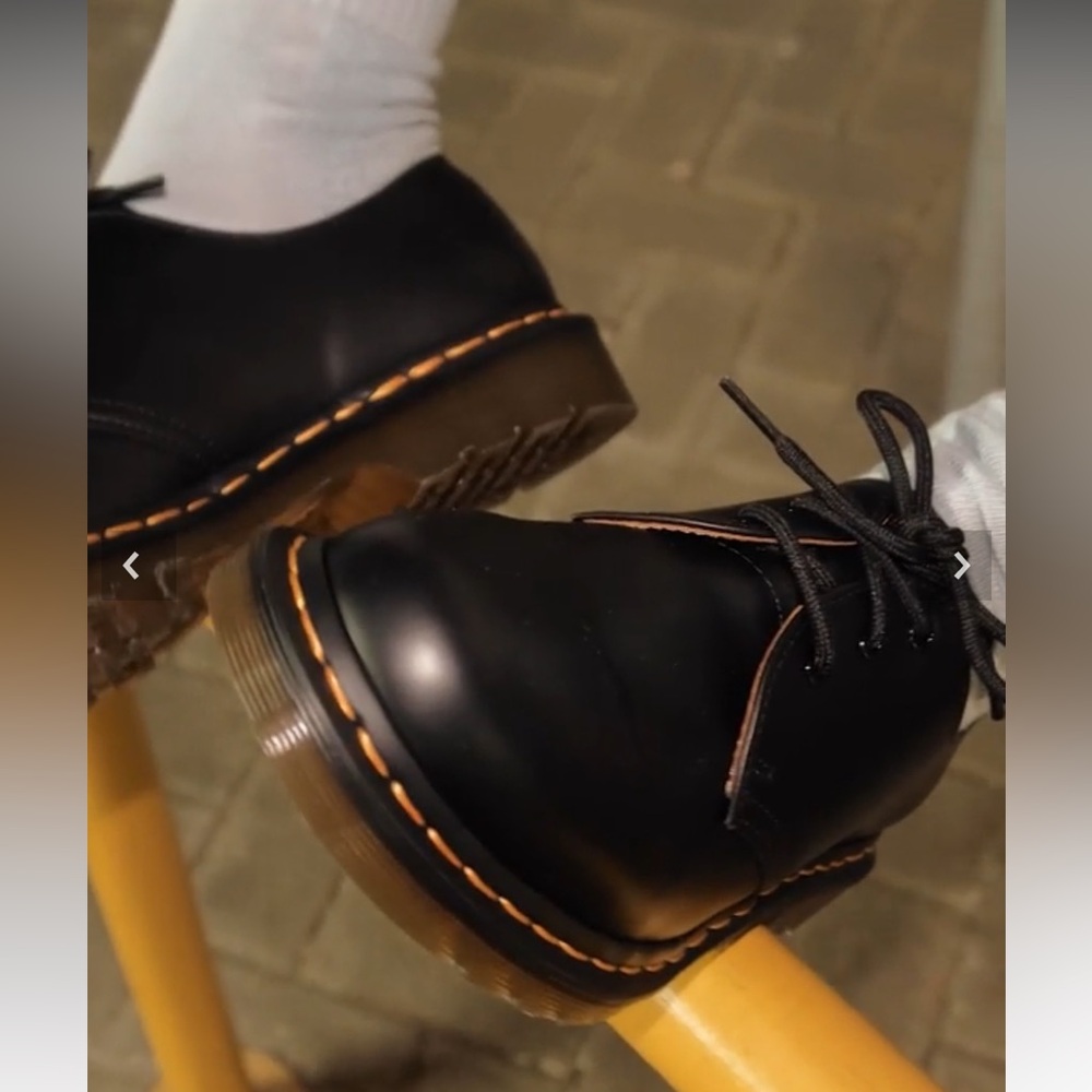1461 SMOOTH LEATHER OXFORD SHOES Dr. Martins - Picture 4 of 4